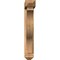 Ekena Millwork Funston Arts and Crafts Smooth Bracket w/ Offset Brace, Western Red Cedar, 5 1/2"W x 26"D x 34"H BKT0604X26X34FST03SWR - alternate 3